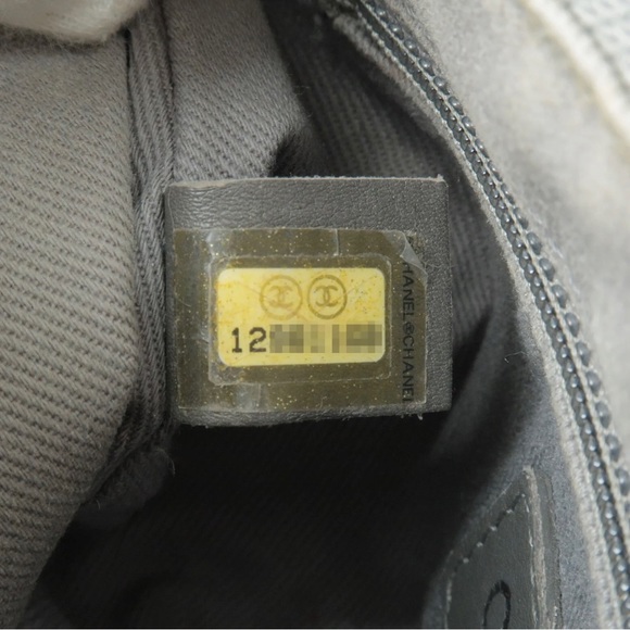 CHANEL Pouch Clutch Bag Gray Pink - Picture 10 of 12